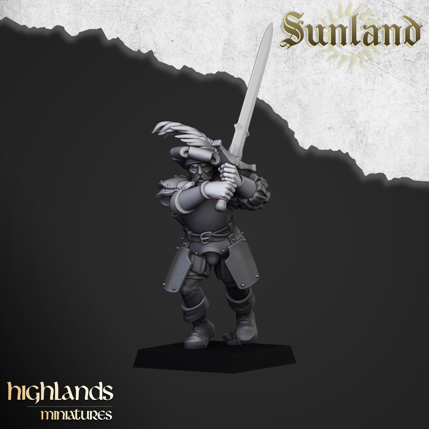 Sunland Landsknecht | Sunland, Empire of the Sun | Highlands Miniatures