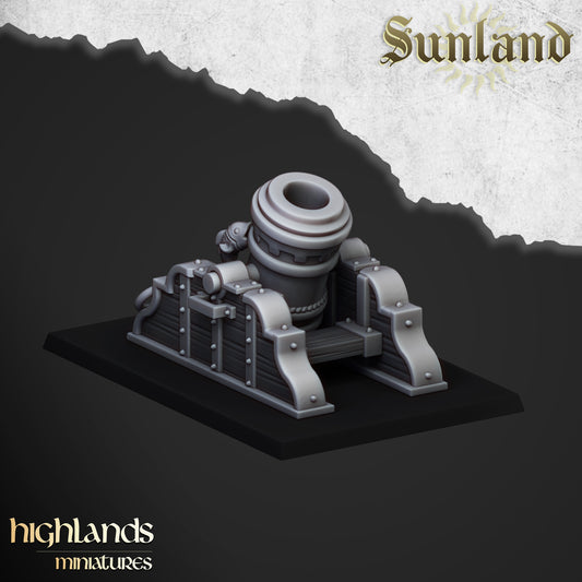 Sunland Mortar | Sunland, Empire of the Sun | Highlands Miniatures