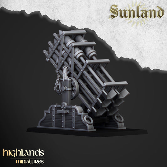 Sunland Rocket Launcher | Sunland, Empire of the Sun | Highlands Miniatures