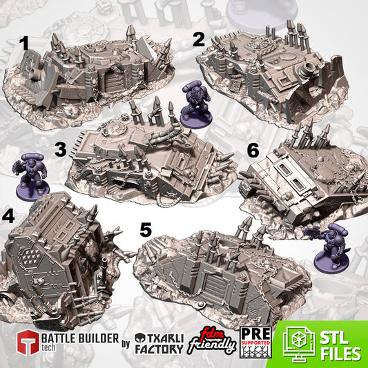 Destroyed Infernal Tanks