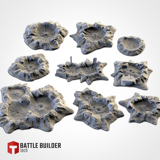 Craters | Scatter Terrain | Txarli Factory