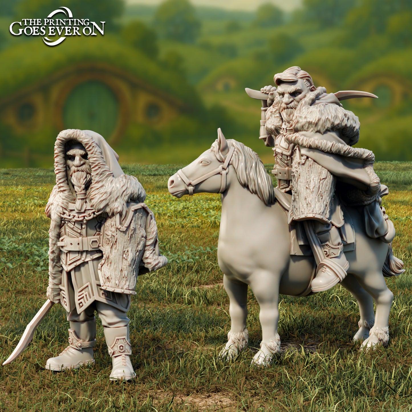 King Thargrim | Guests at the Door | MESBG | The Printing Goes Ever On