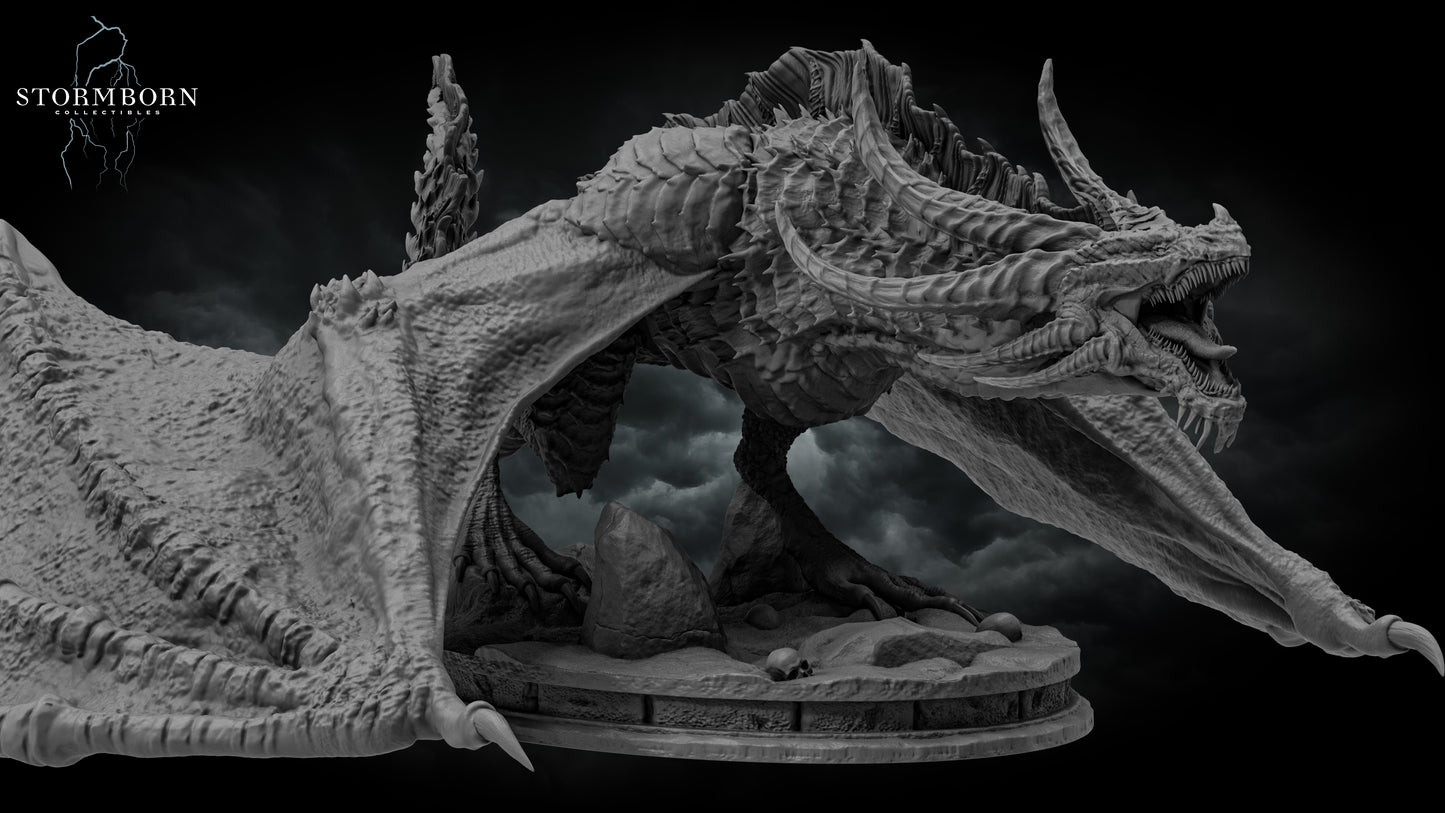Thornscale Dragon | Large Monster | Stormborn Collectibles | Pathfinder