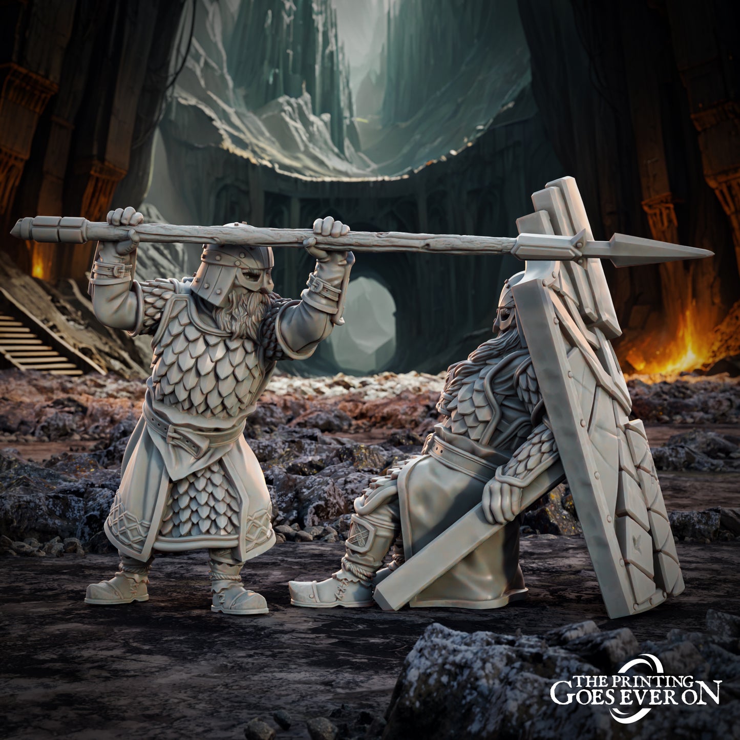 Treasury Protectors | Tales of the Deep | MESBG | The Printing Goes Ever On