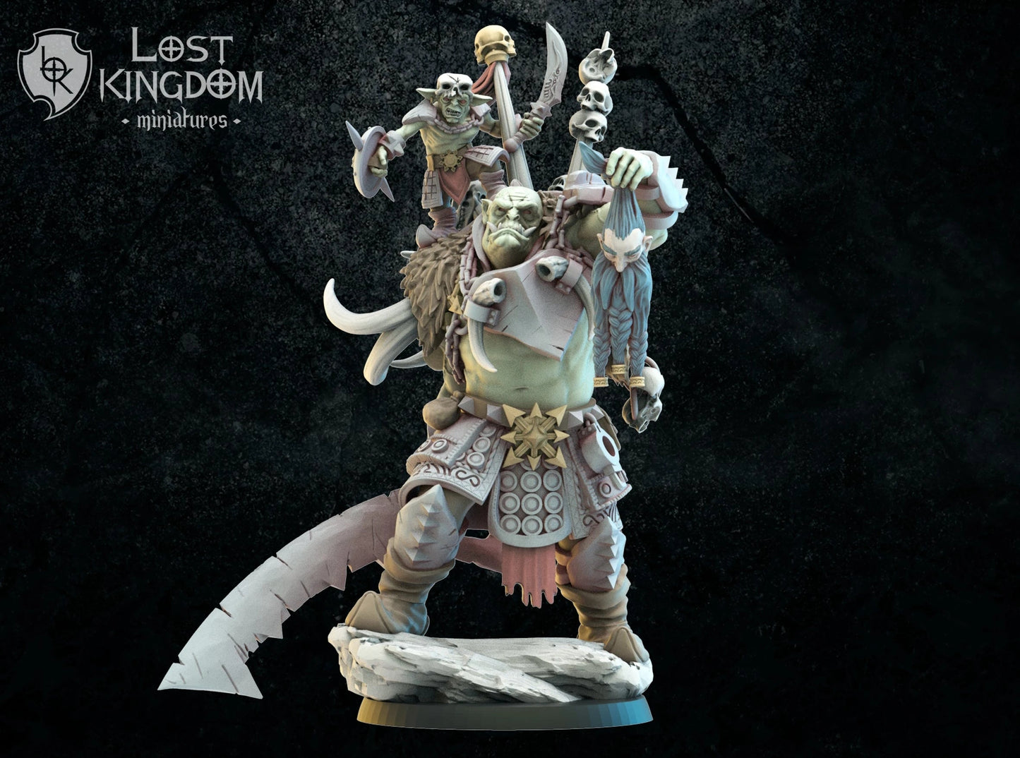 Uhur & Ofduk, The Unchained | Greenskins | Infernal Dwarves | Lost Kingdom Miniatures |