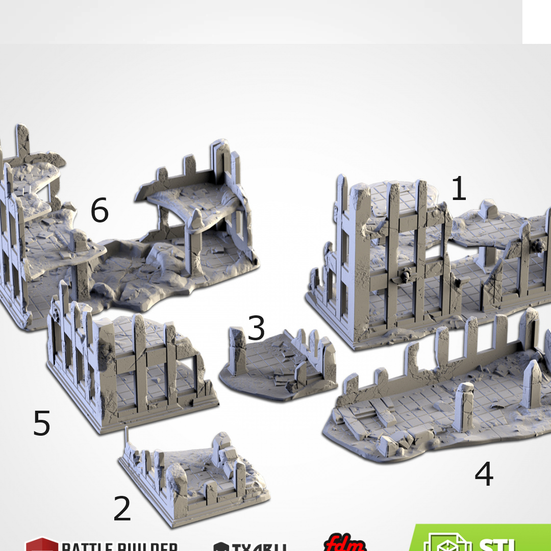 City Ruins | Txarli Factory | Table Top Gaming