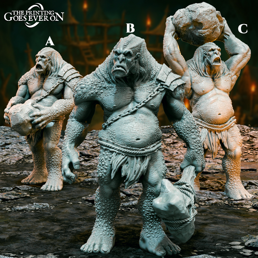 Mountain Giants | Goblin Dens | MESBG | The Printing Goes Ever On