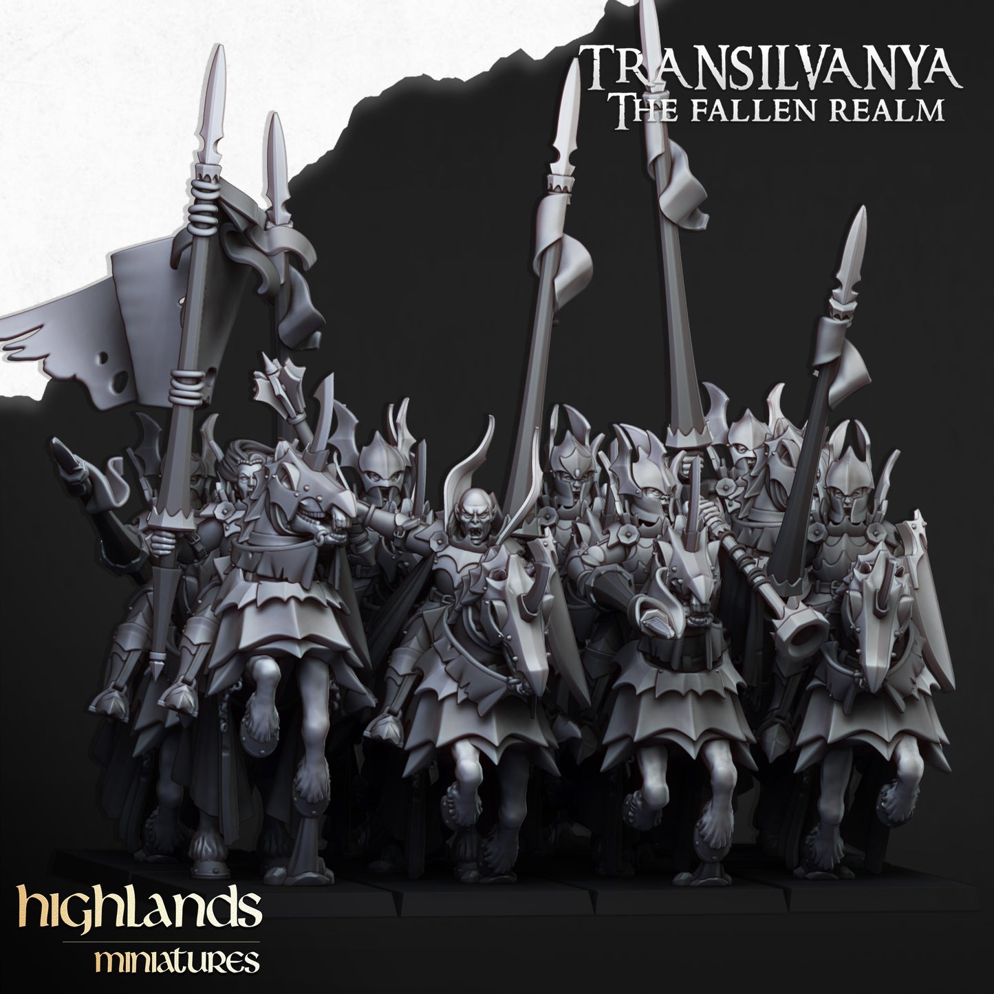 Vampire Knights | Transilvanya - The Fallen Realm | Highlands Miniatures