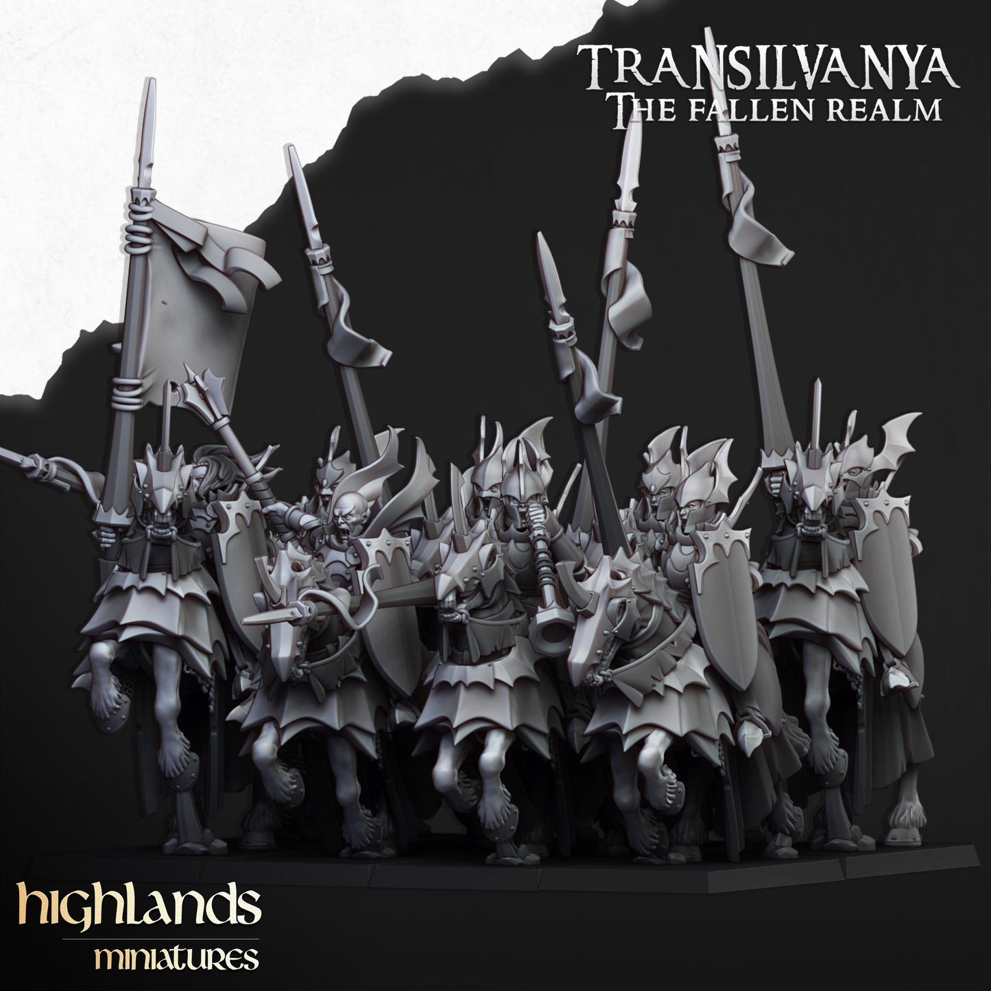 Vampire Knights | Transilvanya - The Fallen Realm | Highlands Miniatures