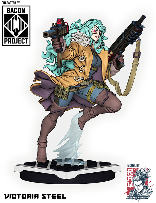 Victoria Steel | Bacon Project | 28mm-120mm Scale | Ronin Arts Workshop