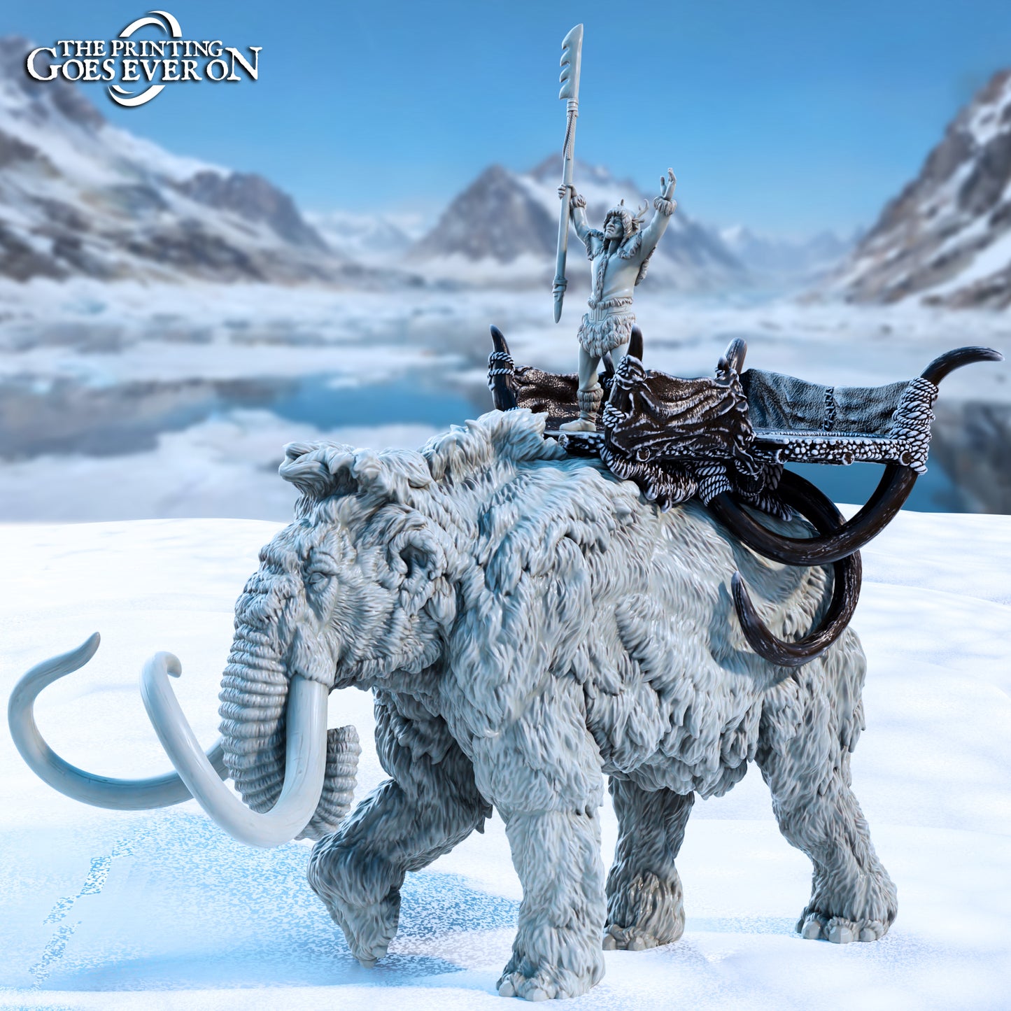 War Mammoth | Tales of the Glacial Wilds | MESBG | The Printing Goes Ever On
