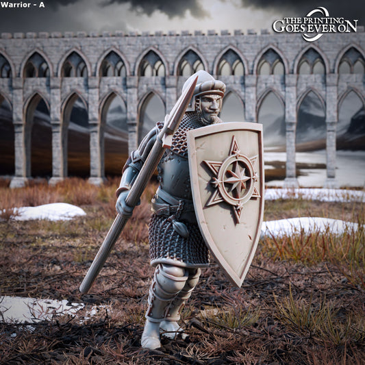 Men at Arms / Warriors of the North | Tales of the Northern Kingdom | MESBG | The Printing Goes Ever On