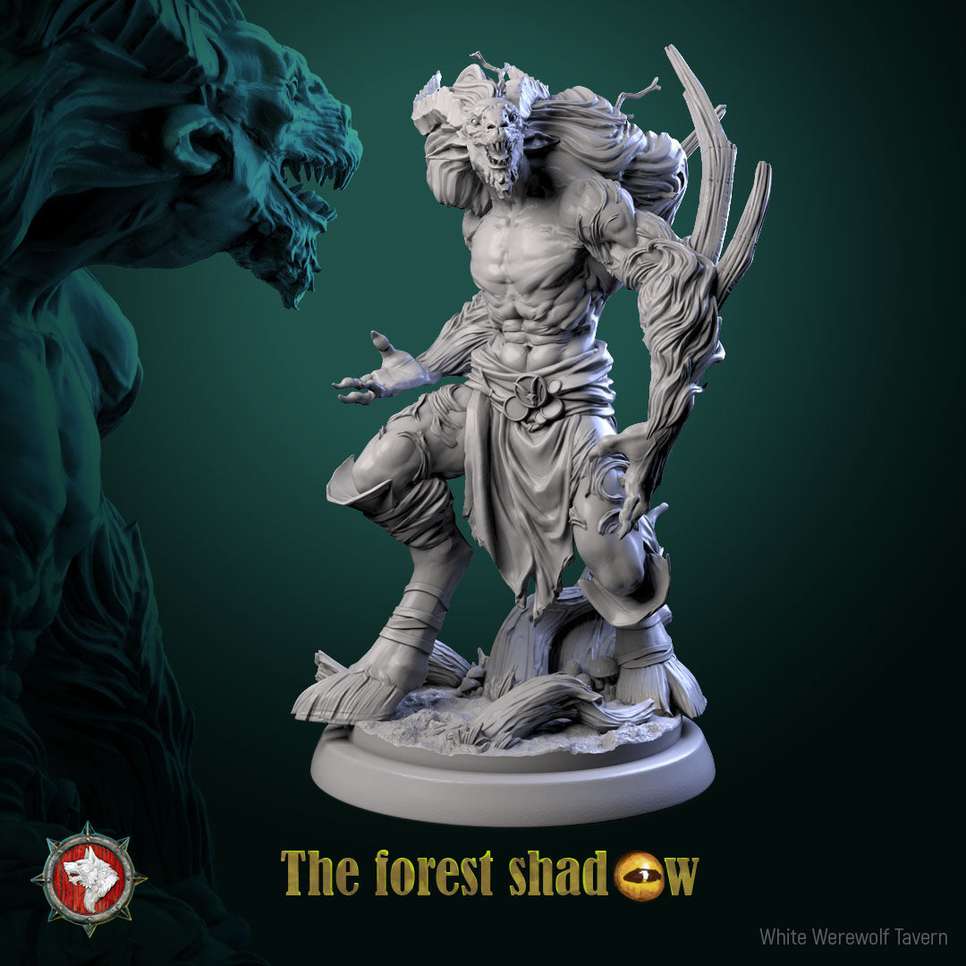 Wendigos Set | The Forest Shadow | Resin 3D Printed Miniature | White Werewolf Tavern | DnD