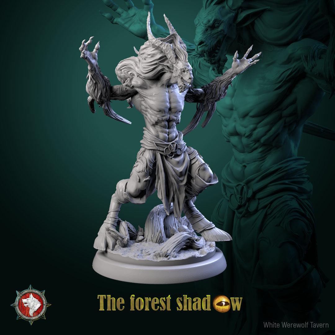 Wendigos Set | The Forest Shadow | Resin 3D Printed Miniature | White Werewolf Tavern | DnD