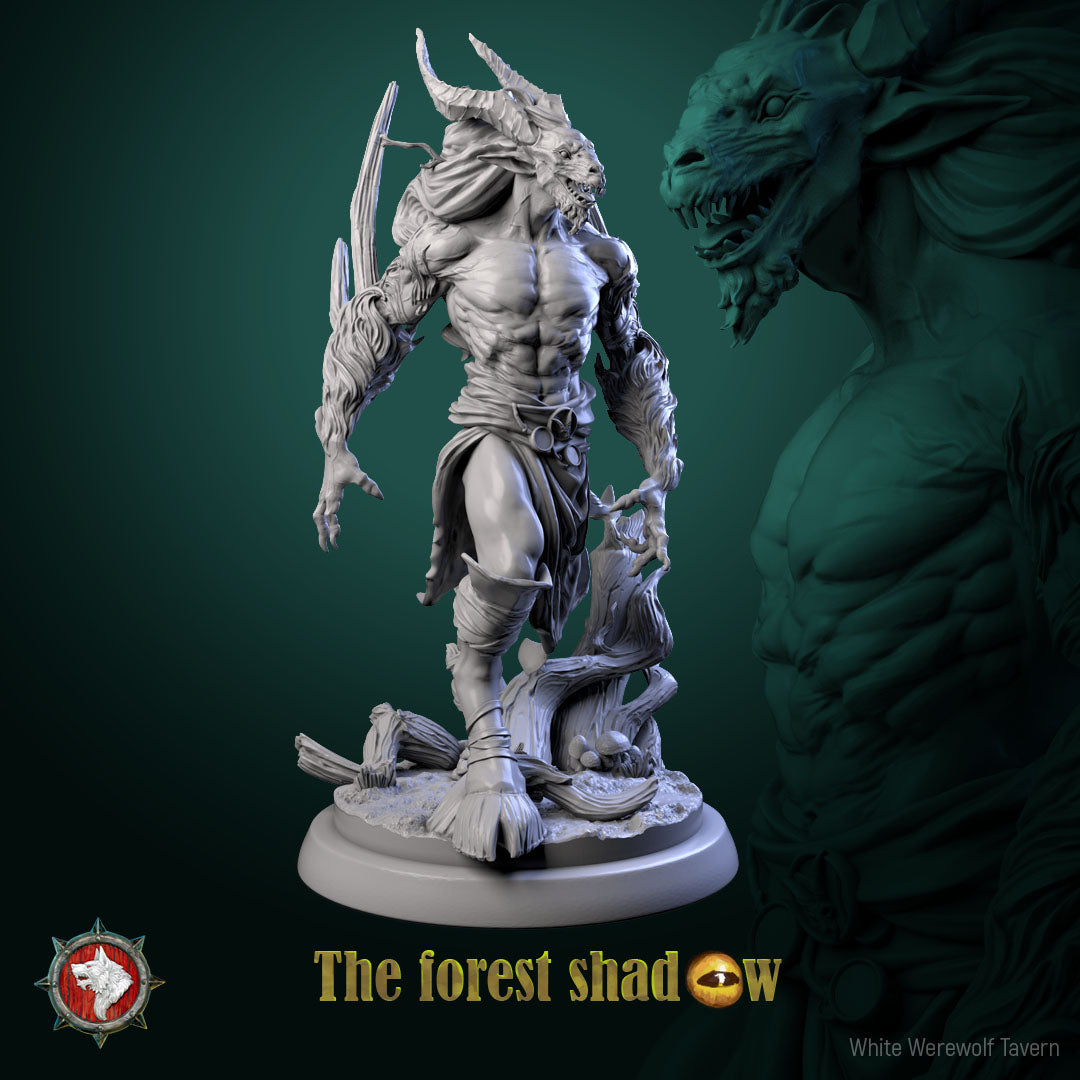 Wendigos Set | The Forest Shadow | Resin 3D Printed Miniature | White Werewolf Tavern | DnD