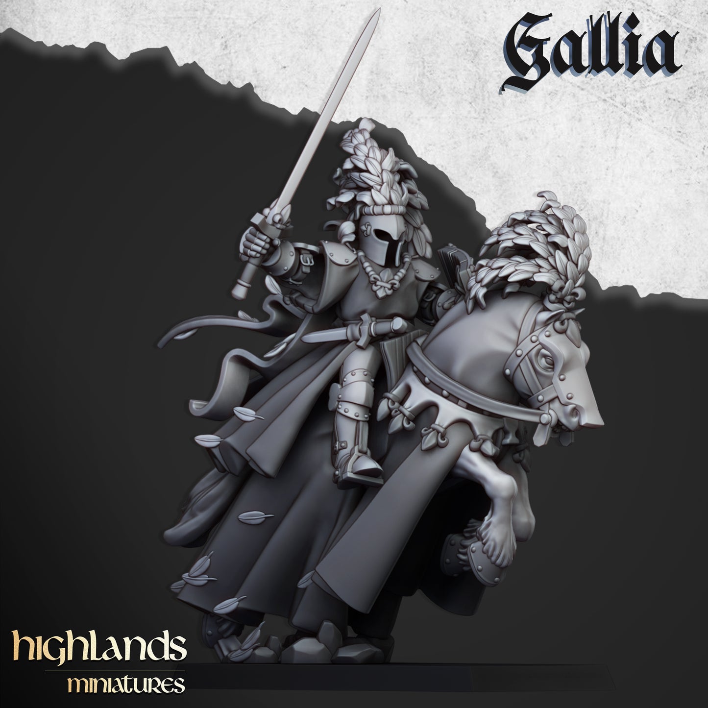The Green Knight | Gallia, the Medieval Kingdom | Highlands Miniatures