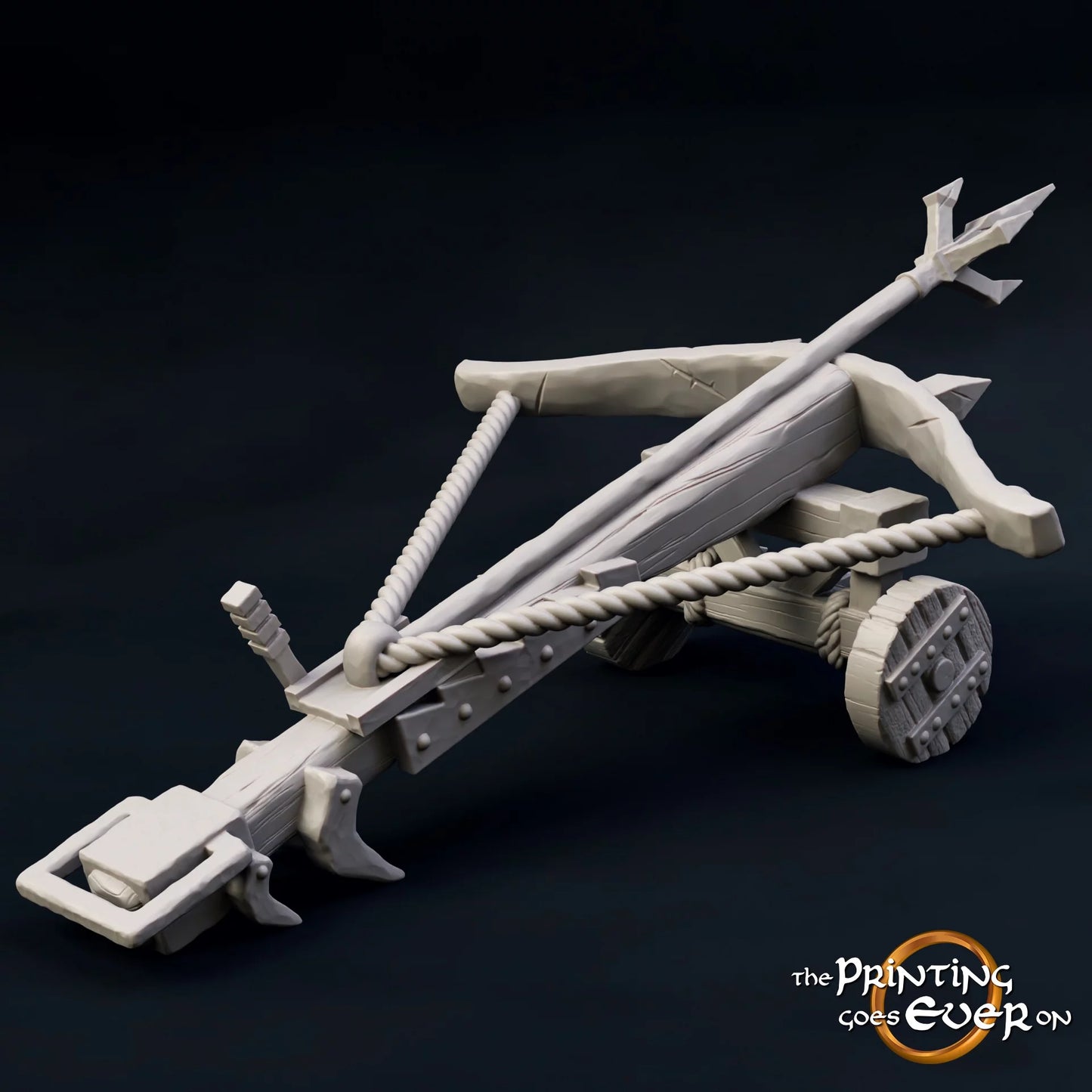 Orc Ballista | The Fighting Half-Orcs | MESBG | The Printing Goes Ever On