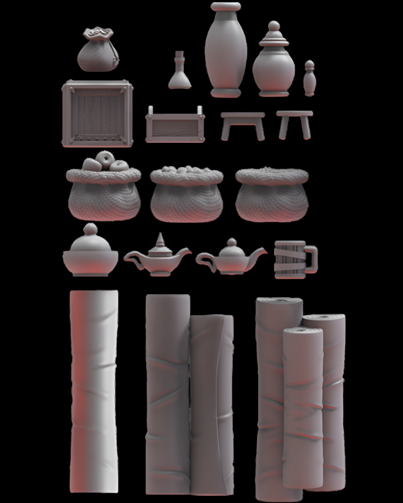 Accessories Kit | Infernal Dwarves | Lost Kingdom Miniatures