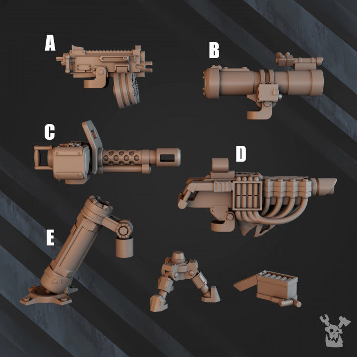 Bedouin Heavy Fire Support Squad | Imperial Humans | Dakka Dakka