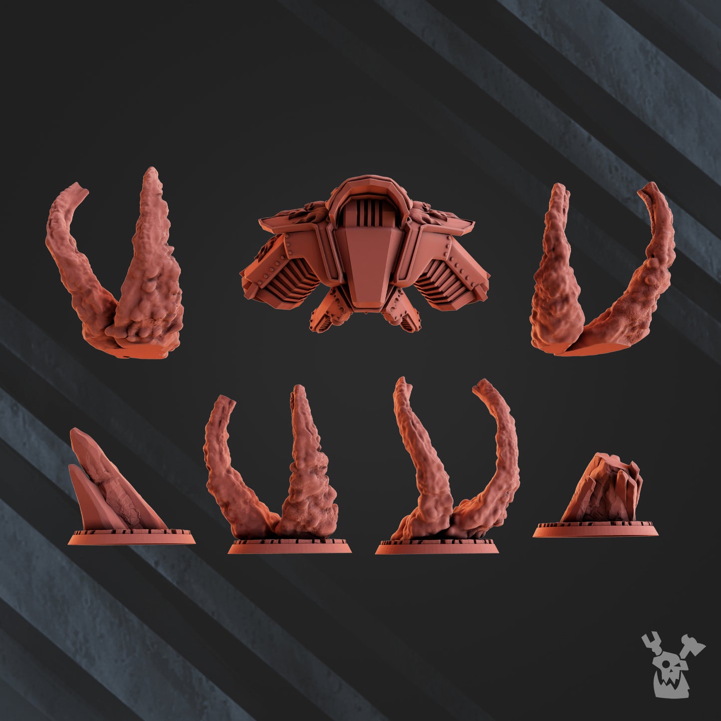 Dragon Armor Jetpack Bits | Fire Lizards | Dakka Dakka Store