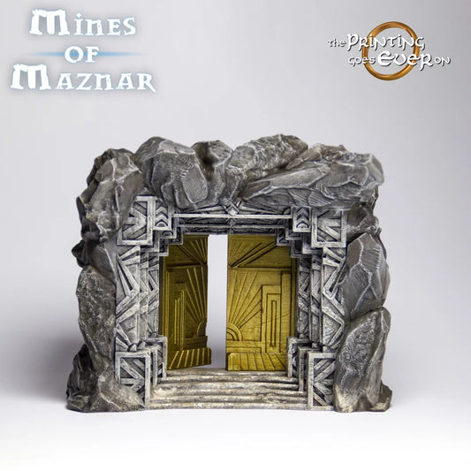 Dwarven Gate | Mines of Maznar |  MESBG | The Printing Goes Ever On