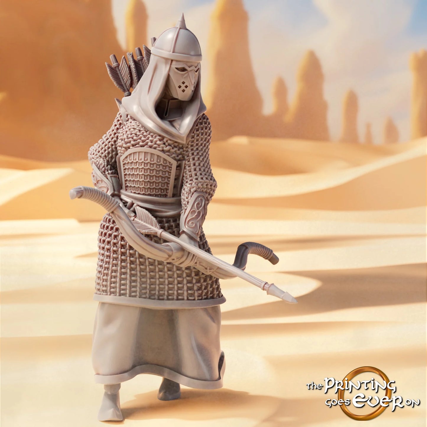 Easterner Archers | Sands of the East | MESBG | The Printing Goes Ever On