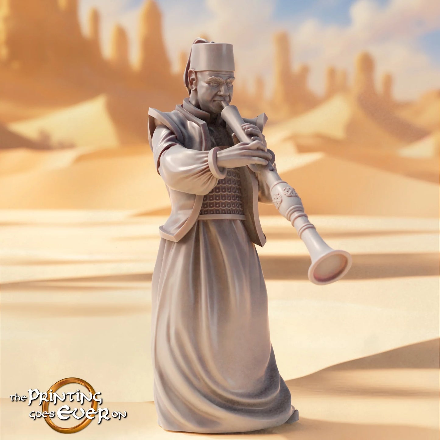 Easterner Command Group | Sands of the East | MESBG | The Printing Goes Ever On