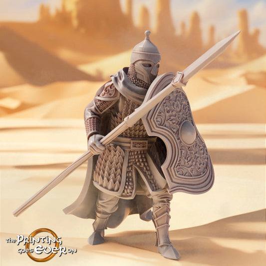 Easterner Spearmen Set | Sands of the East | MESBG | The Printing Goes Ever On
