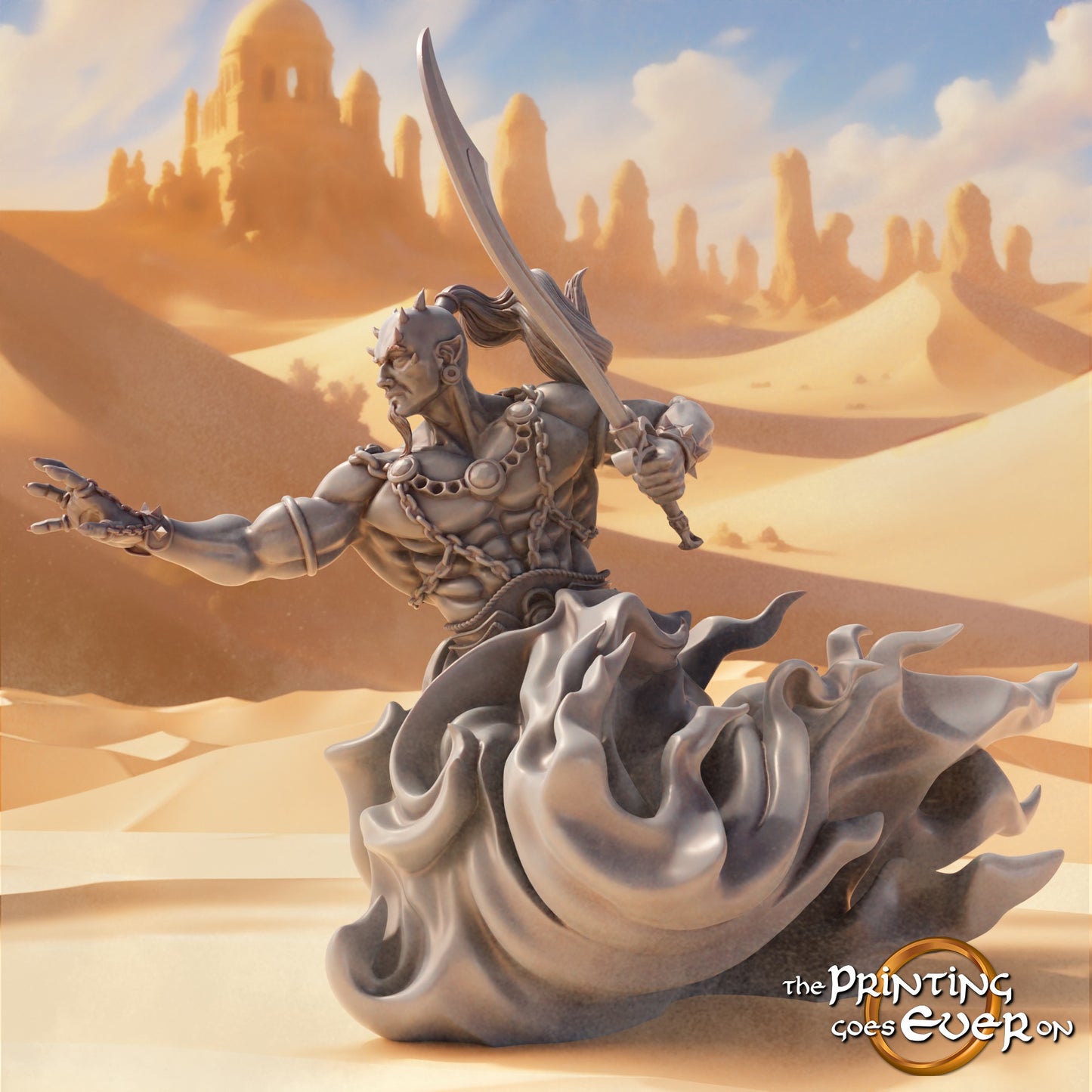 Efreeti | Sands of the East | MESBG | The Printing Goes Ever On