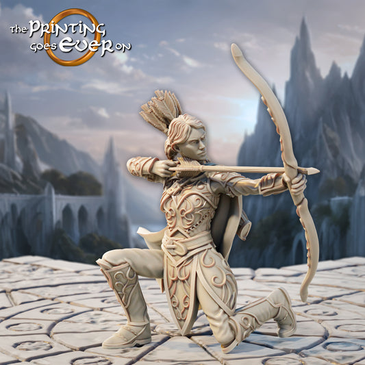 Elven Coastal Rangers | Silver Shores | MESBG | The Printing Goes Ever On