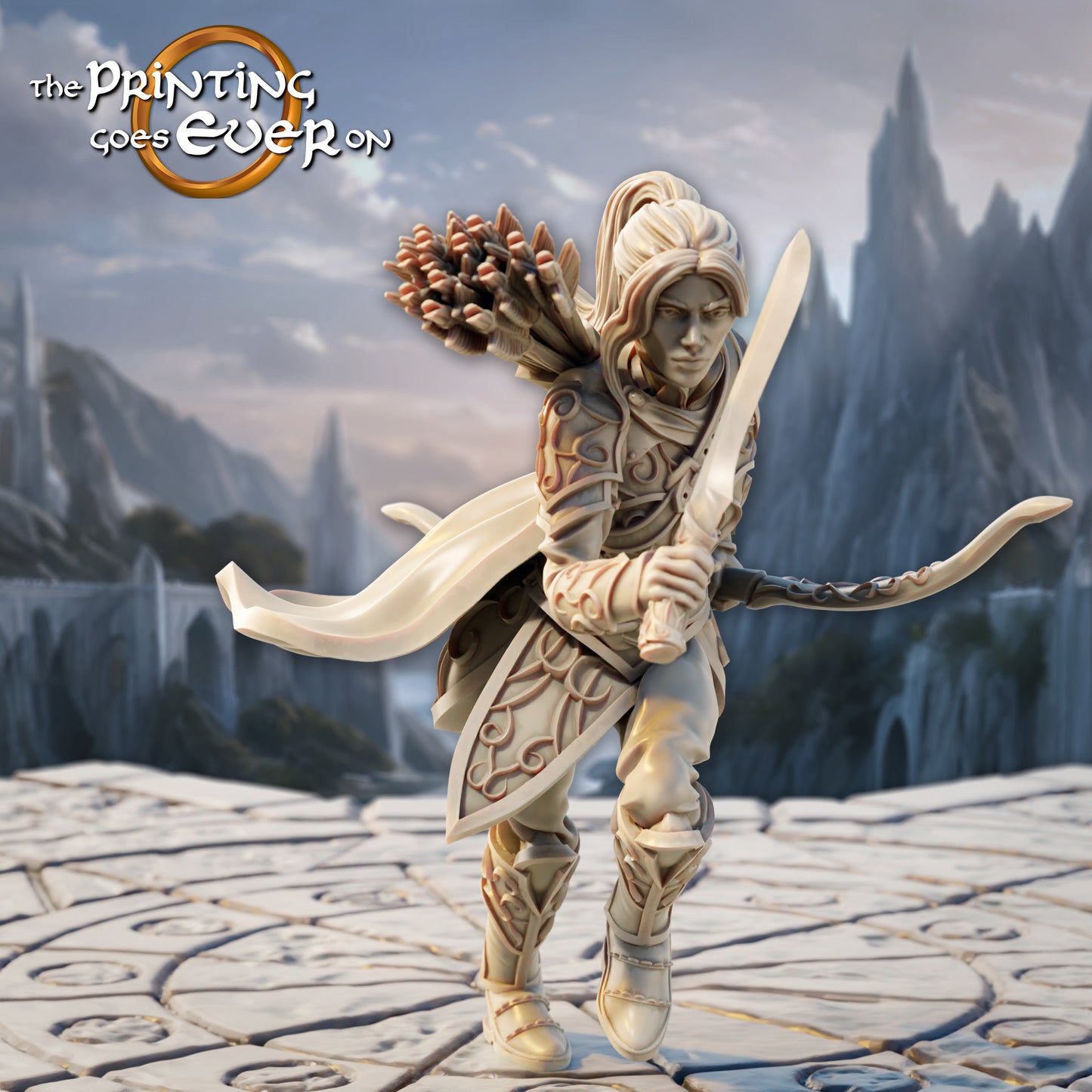 Elven Coastal Rangers | Silver Shores | MESBG | The Printing Goes Ever On