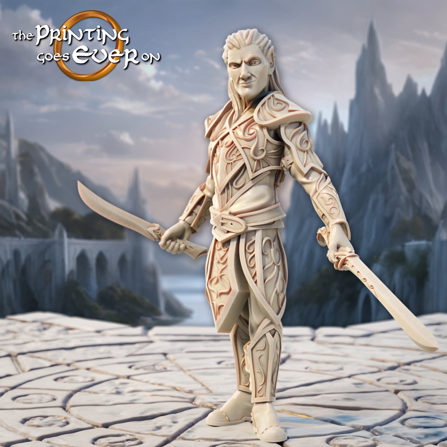 Elven Duelists | Silver Shores | MESBG | The Printing Goes Ever On