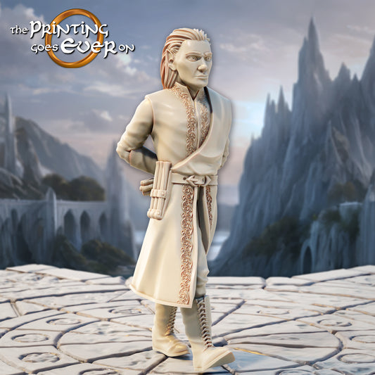 Elven Loremasters | Silver Shores | MESBG | The Printing Goes Ever On