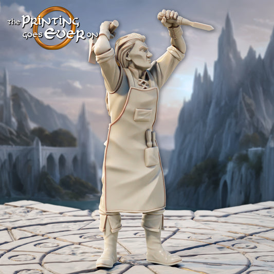 Elven Shipwrights | Silver Shores | MESBG | The Printing Goes Ever On