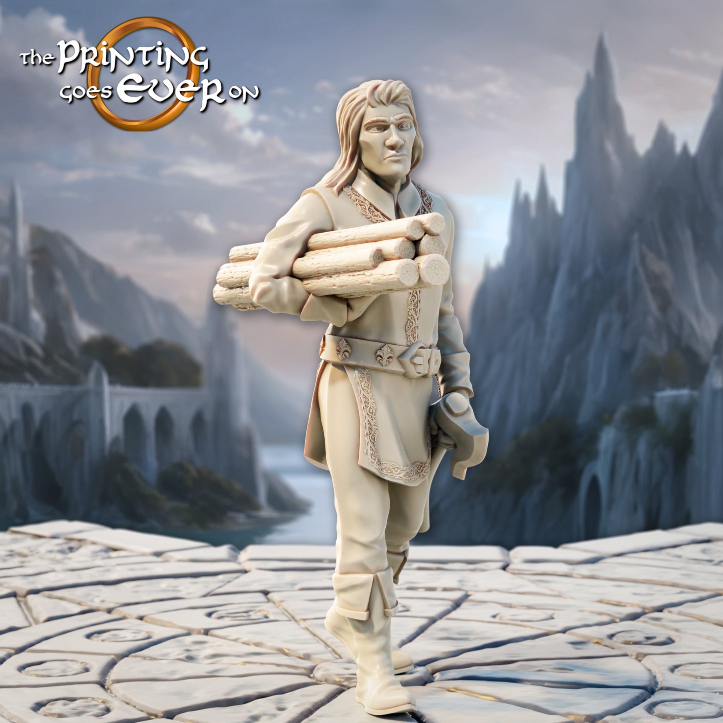 Elven Shipwrights | Silver Shores | MESBG | The Printing Goes Ever On