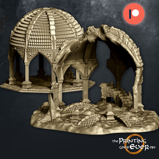 Fehntop Watchtower and Ruins | Waylay at Fehntop |  MESBG | The Printing Goes Ever On