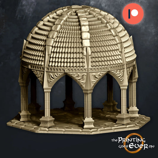 Fehntop Watchtower and Ruins | Waylay at Fehntop | MESBG | The Printing Goes Ever On