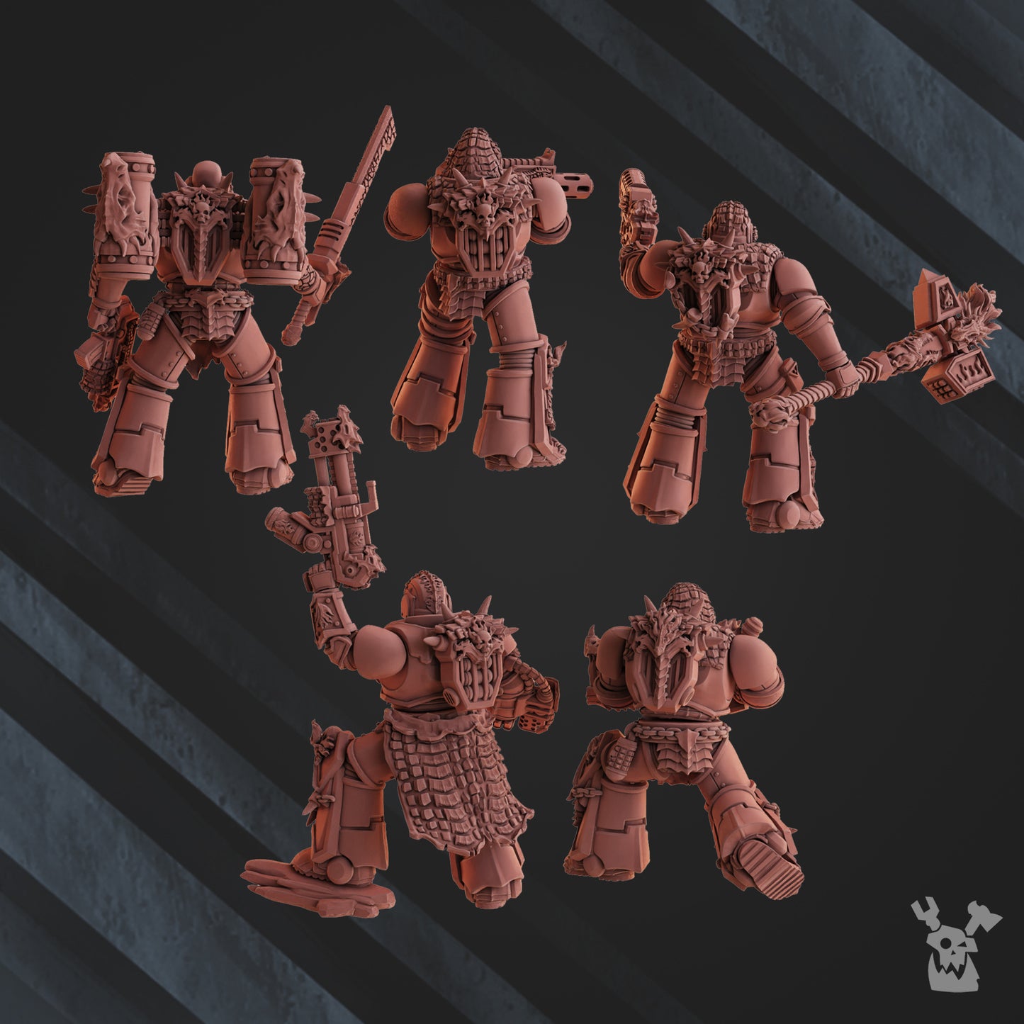 Fire Lizard Marine Bits | Fire Lizards | Dakka Dakka Store