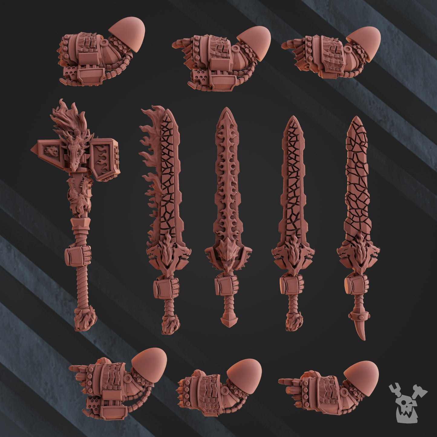 Fire Lizard Marine Bits | Fire Lizards | Dakka Dakka Store