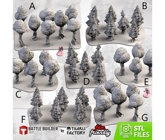 Wargaming Forests | Scatter Terrain | Txarli Factory   | Table Top Gaming