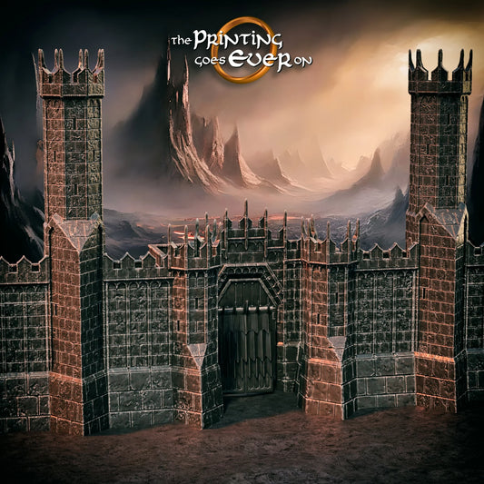 Modular Wall | Gates of Evil | MESBG | The Printing Goes Ever On