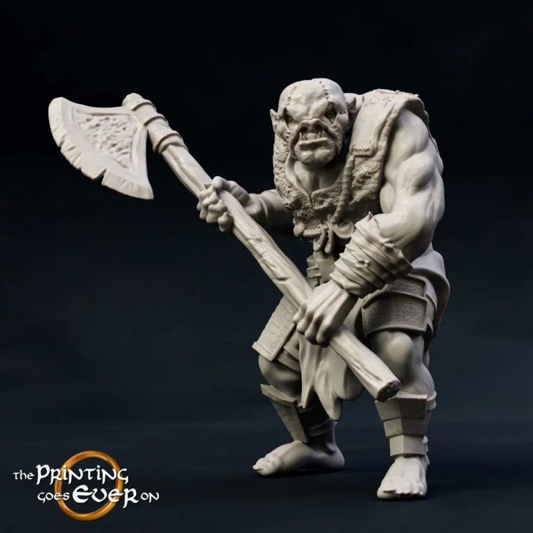 Orcs | Death of a Hero | MESBG | The Printing Goes Ever On