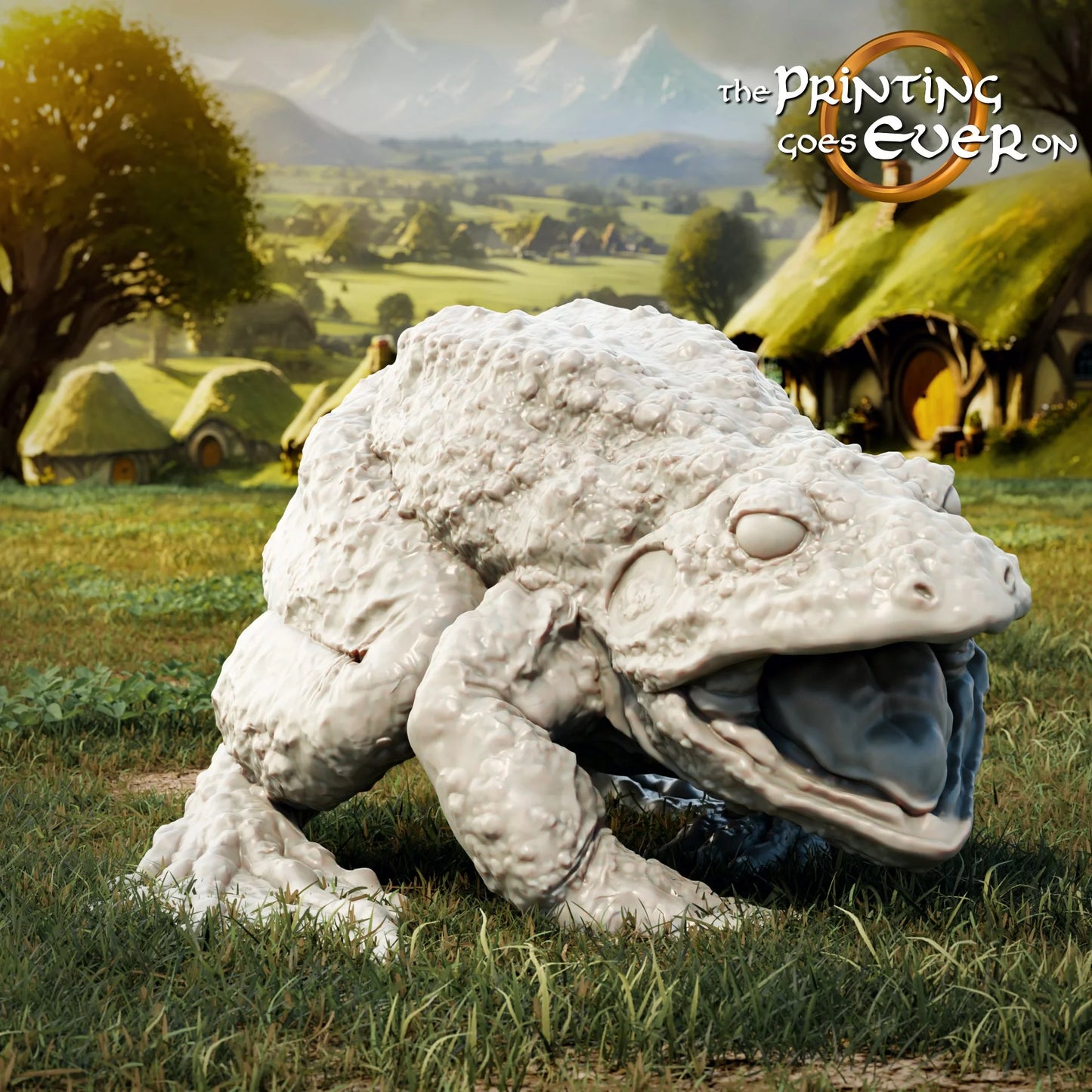 Giant Bullfrog | Halfling Rebellion | MESBG | The Printing Goes Ever On