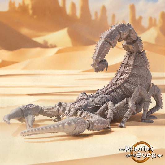 Giant Scorpion | Sands of the East | MESBG | The Printing Goes Ever On