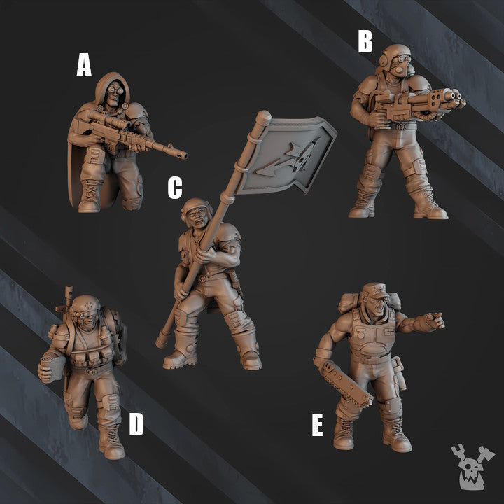 Green Hell Division Lead Detachment | Imperial Humans | Dakka Dakka