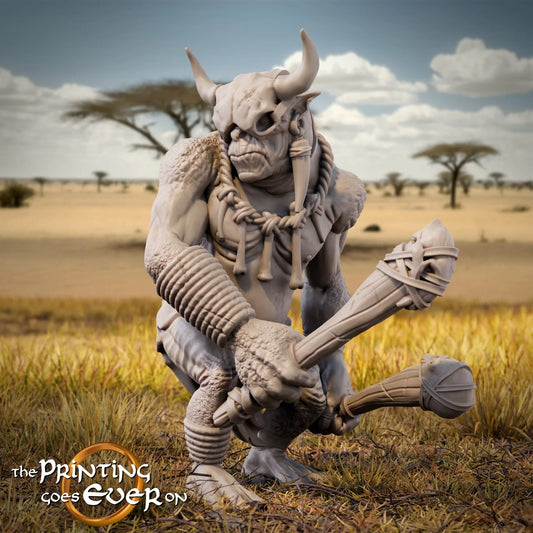 Tribal Half-Trolls | Tribal Realms | MESBG | The Printing Goes Ever On