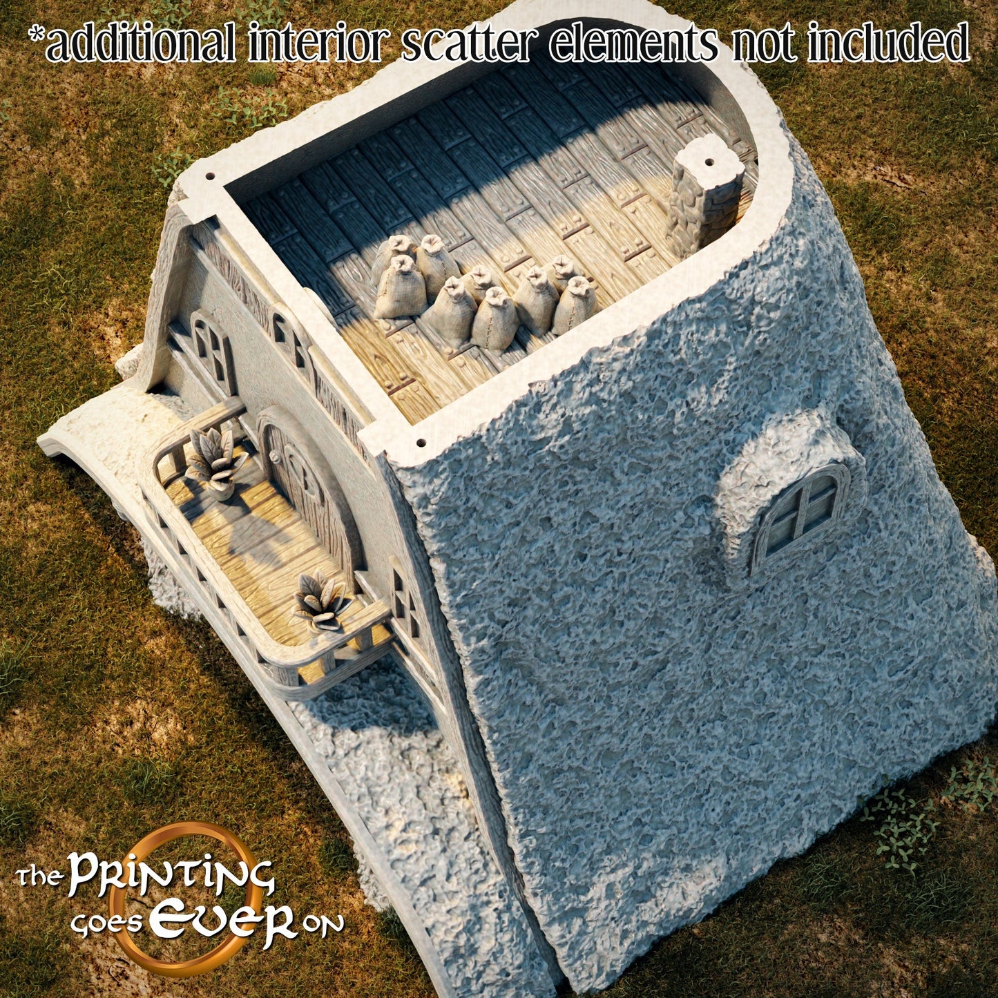 Halfling House – Large | Halfling Rebellion | MESBG | The Printing Goes Ever On