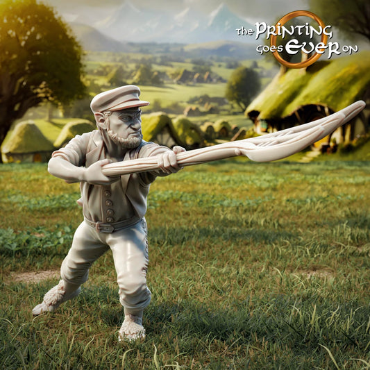 Halfling Militia with Sheriff | Halfling Rebellion | MESBG | The Printing Goes Ever On