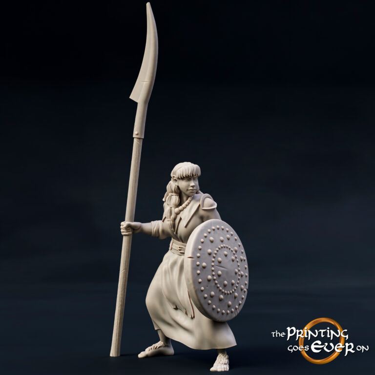 Halfling Warband | The Ashen Rangers | MESBG | The Printing Goes Ever On