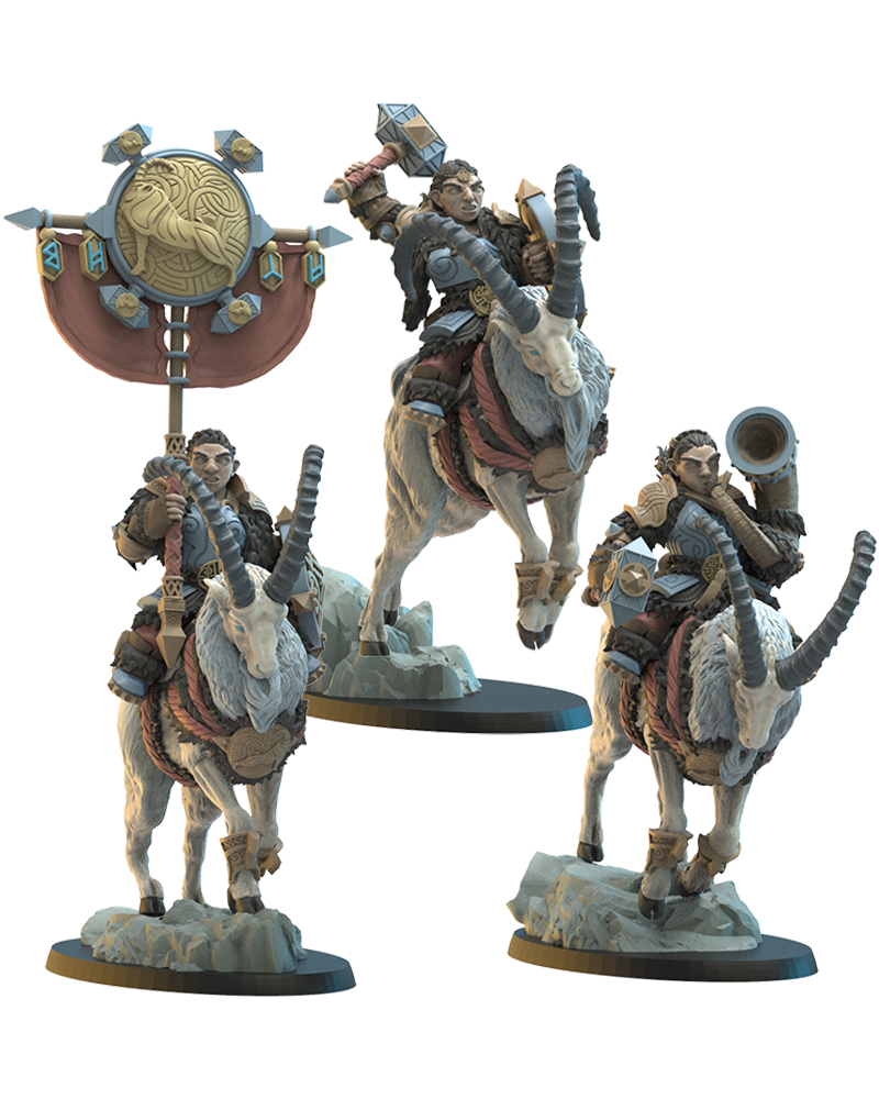 Heiðrun Regiment | Niavellir Dwarves | Lost Kingdom Miniatures